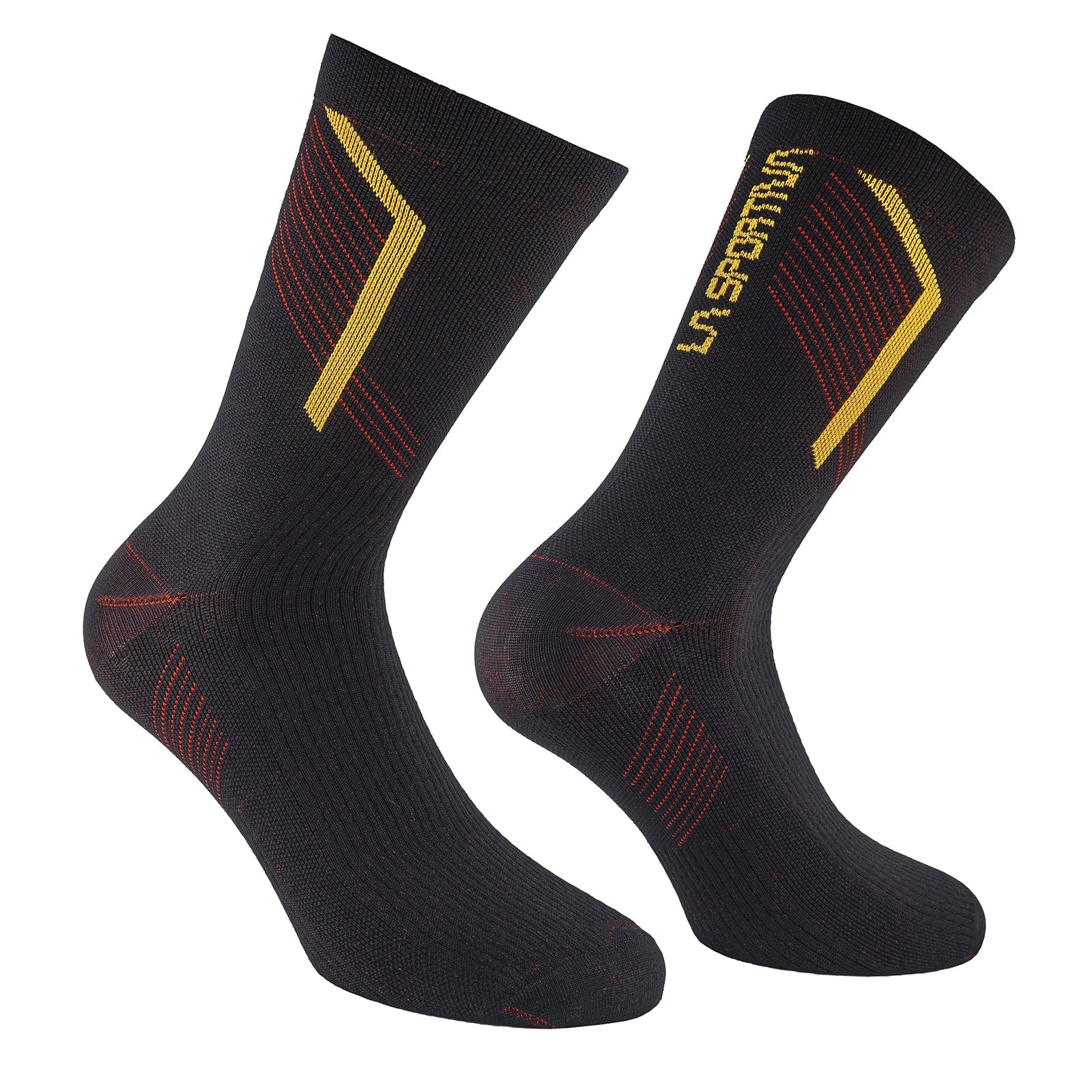Chaussettes Flow Trail Black/Yellow