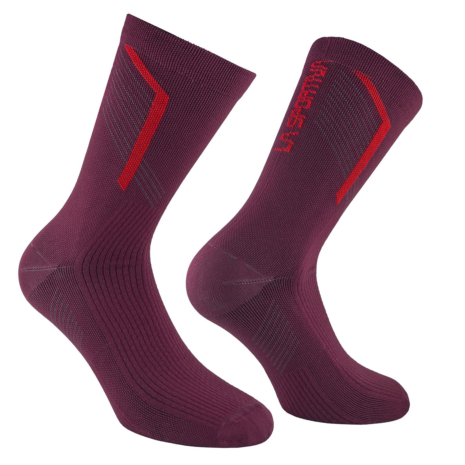 Chaussettes Flow Trail Redwood/Mountain Red