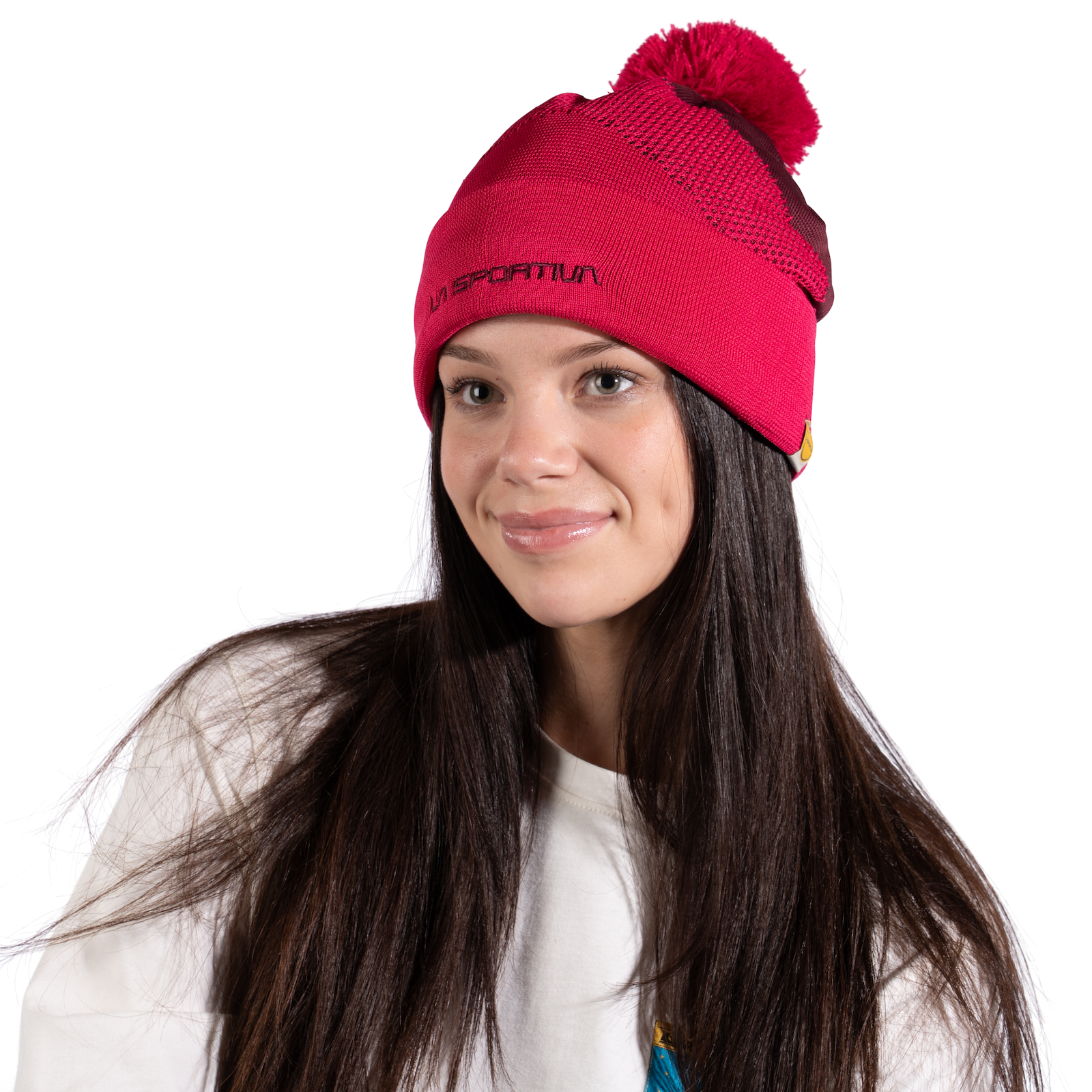 Knitty Beanie Redwood/Azalea