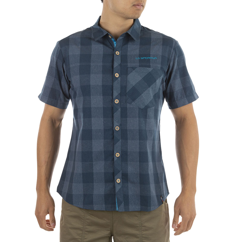 Nomad Short Sleeve Shirt Men's Storm Blue/Maui