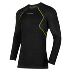 Wool40 Aero Long Sleeve Men's Black/Yellow Alt View #1