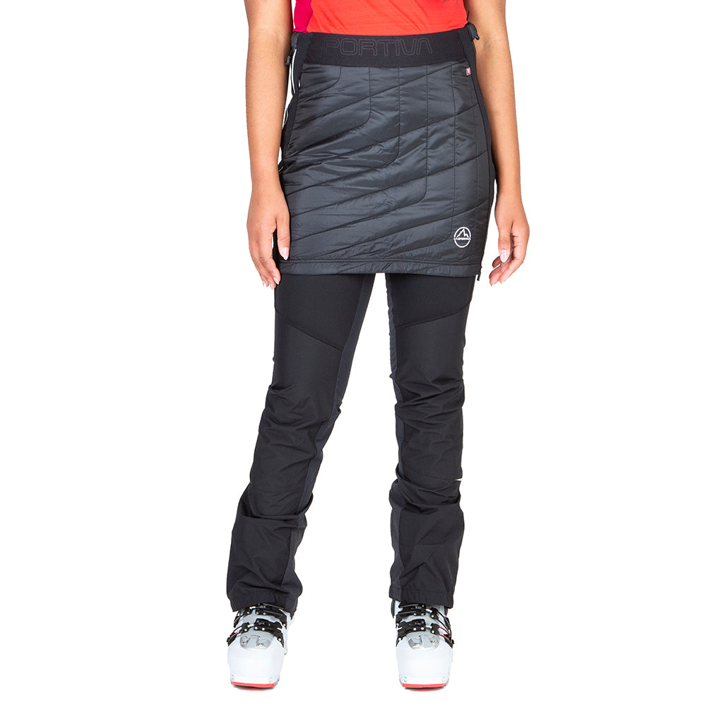 Jupe Warm Up Primaloft pour femmes Noir/Blanc
