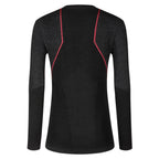 Wool40 Aero Long Sleeve Women's Black/Hibiscus Alt View #5