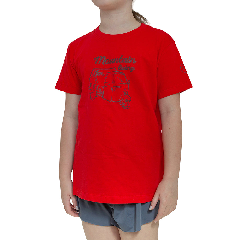 T-shirt singe enfant (2025) Mountain Red