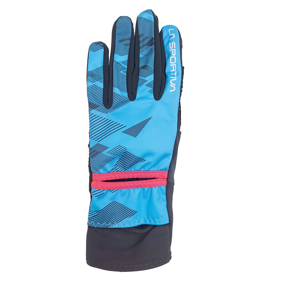Session Tech Gloves Women's Malibu Blue/White