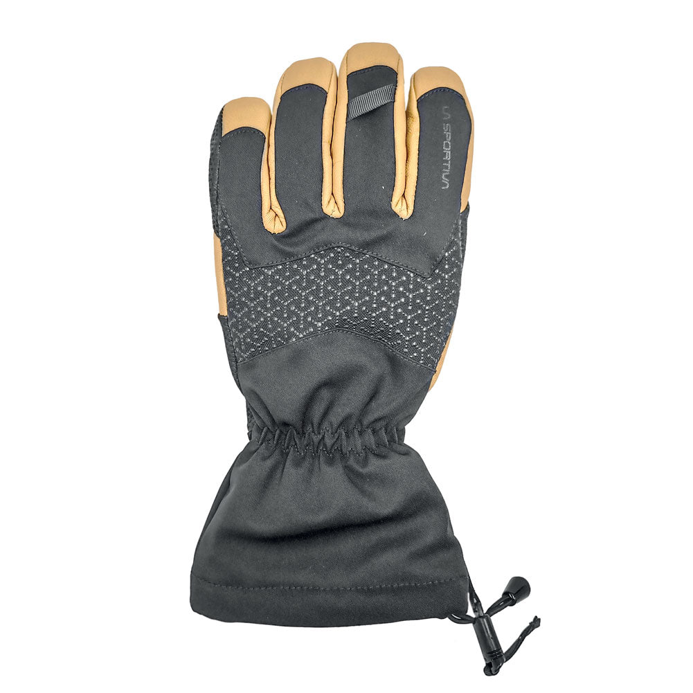 Alpine Guide Leather Gloves Black/Cedar