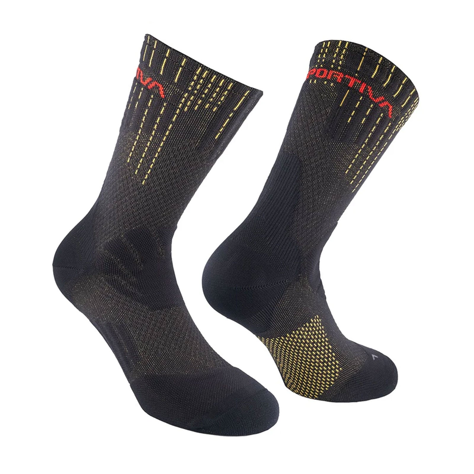 Endurance Trail Socks Black/Yellow