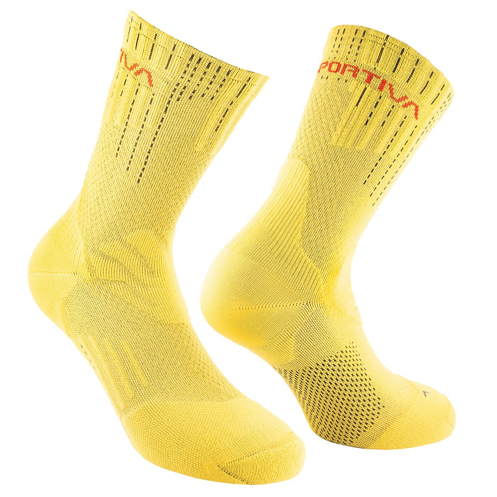 Chaussettes de trail d'endurance Jaune/Noir