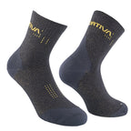 Chaussettes de trail Sprint Onyx/Vert tremble Alt View #1