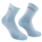 Chaussettes de trail Sprint Onyx/Vert tremble Alt View #3